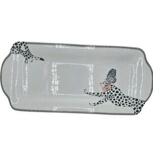 Ellen Studio London Magenta Tray pink &‎ white , Polkadot